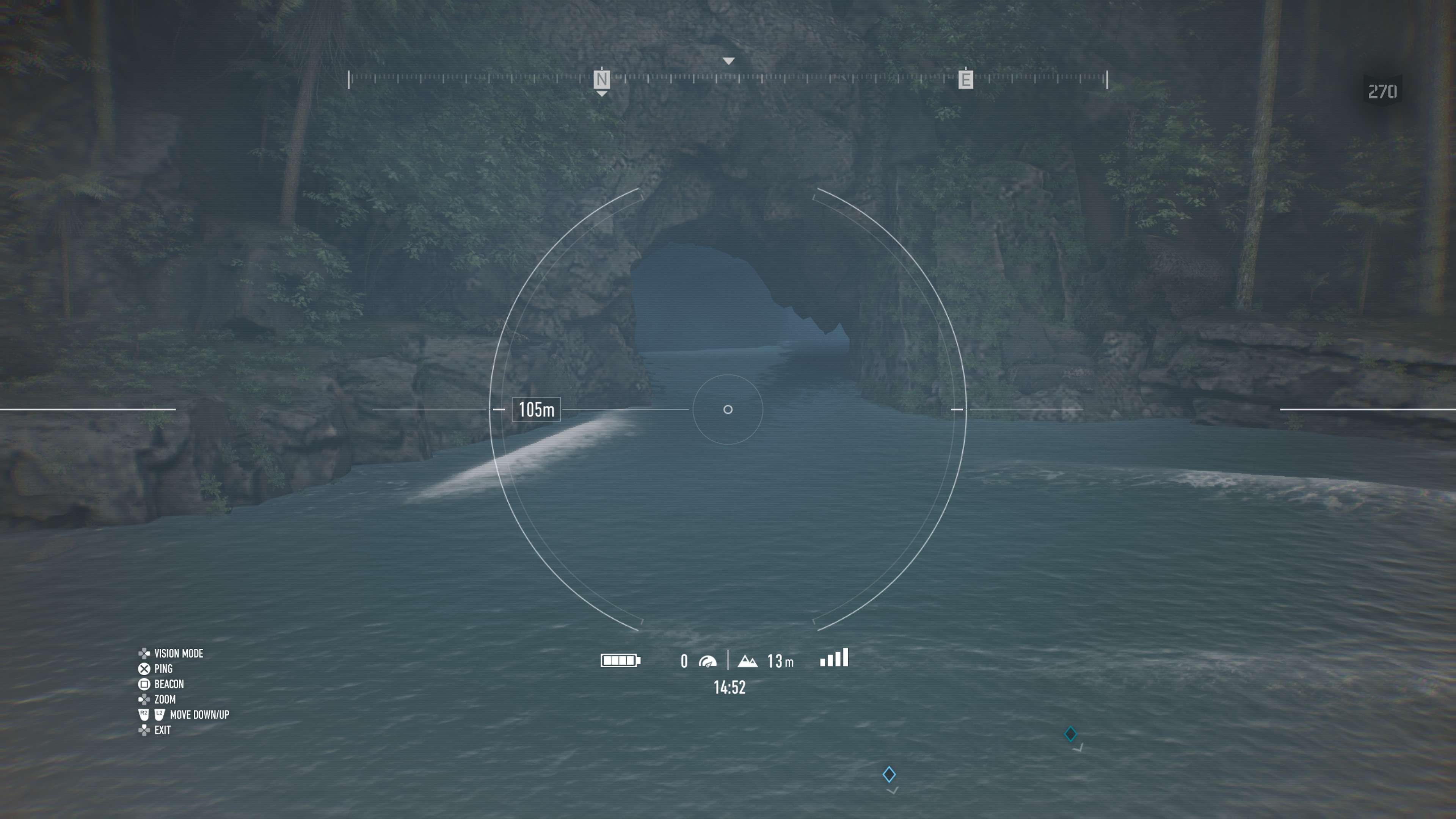 Alpha cave entry reference